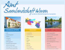 Tablet Screenshot of amt-slw.de